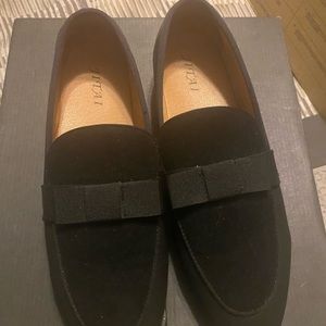 Suede loafers